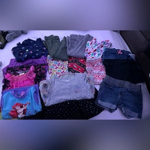 BUNDLE OF 4 and 5t girls clothes